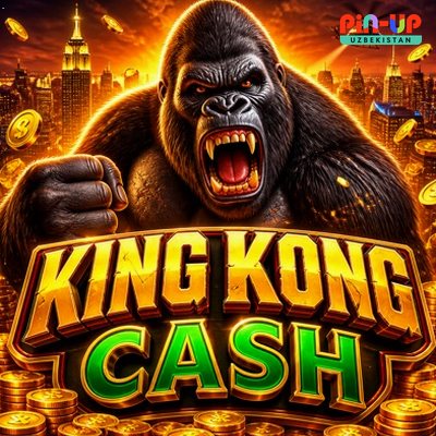 Tezkor o‘yin kartasi «King Kong Cash» — kvadrat rasm